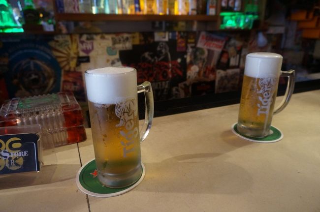 今日もまたタイガービール生。