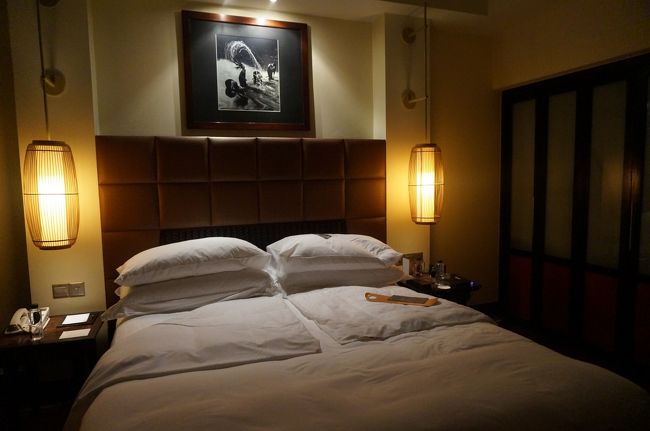 酔っ払ってお部屋に戻ると、部屋はターンダウン済み。