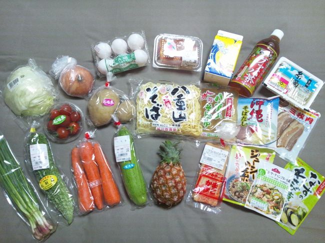 色々買ってきました。<br /><br />１週間で使い切るの難しいのだろうか…<br />（私は全く料理が得意ではない…）