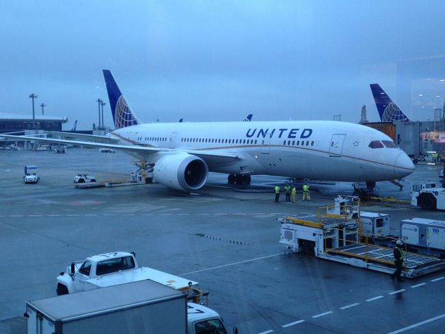 First My 787.<br />待ちに待った787、快適でした。