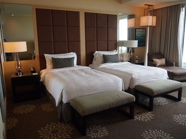 プレミアルームに宿泊。<br />