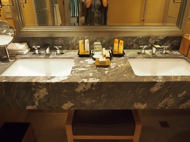 アメニティは中国語。