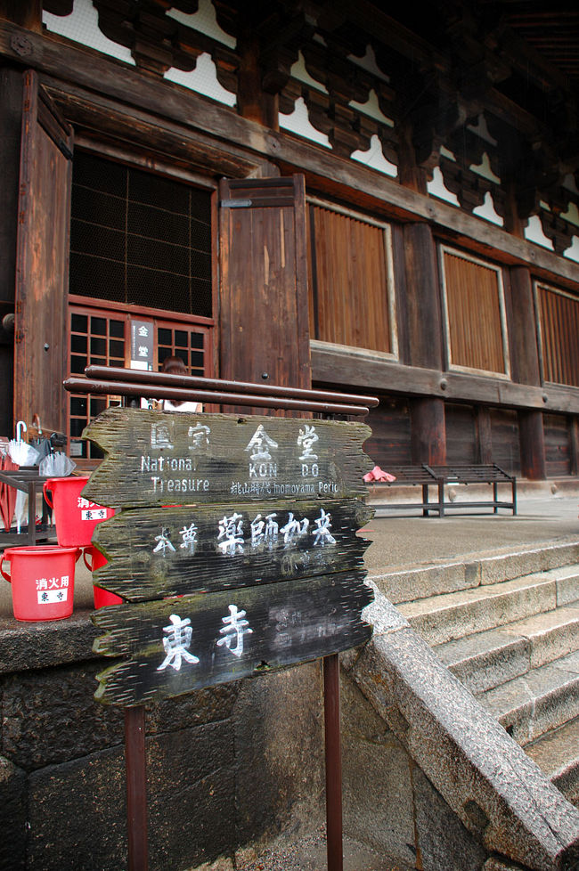 では、ここは2回目なのですが（2002年頃に画家爺ぃさんと来ている）、殆ど覚えてないので、今日はしっかり見ておきましょう！<br />先ずは金堂から。