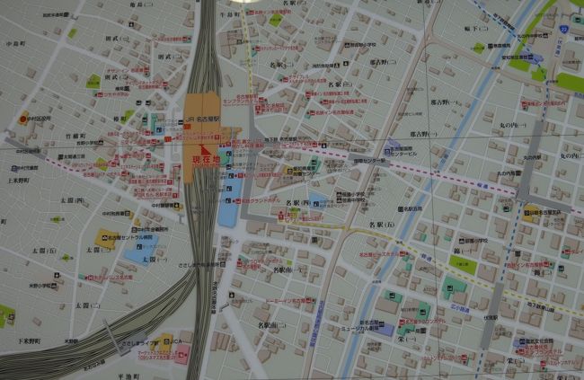 名古屋駅近辺図
