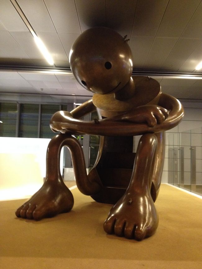 帰国かぁ<br />現実かぁ<br /><br />ってこんなんになりながら搭乗口へ