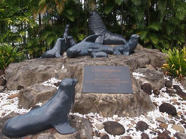 これは・・・ゴルフ場のほう（リゾート入口から入ってくる道沿い）あたりにあったオブジェ。<br /><br />