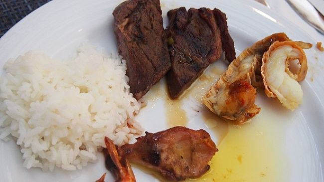 いつも、宿泊が月曜日にかかるときは食べに来ます。<br />月曜日は「ステーキ＆ロブスター」の日なので（笑）