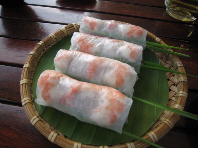 定番の生春巻き。<br />予想通りのお味。