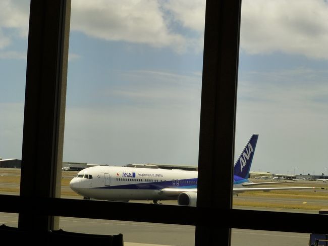 遅れてＡＮＡが到着。