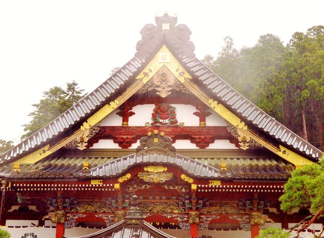身延山1/3 久遠寺境内 日蓮宗の聖地ひとめぐり ☆五重塔は三代目
