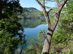 ようこそ福井県〜の看板の後に、お目当ての九頭竜湖が♪