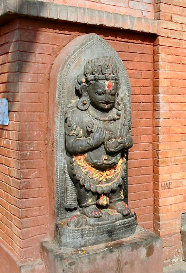 スワヤンブナートの境内に…