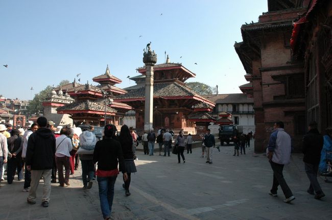 ダルバール広場。世界文化遺産。