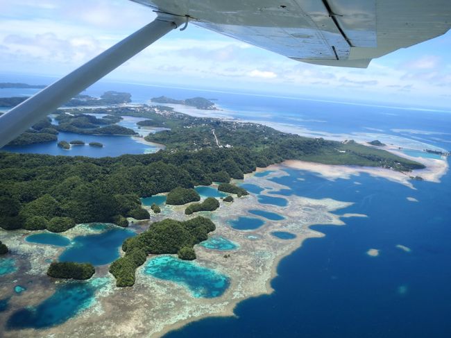 空からのパラオは絶景だった』パラオ(パラオ)の旅行記・ブログ 空からのパラオは絶景だった』パラオ(パラオ)の旅行記・ブログ