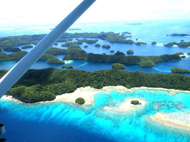 空からのパラオは絶景だった』パラオ(パラオ)の旅行記・ブログ 空からのパラオは絶景だった』パラオ(パラオ)の旅行記・ブログ