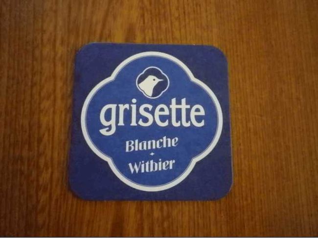 グリゼット　ブロンシュを頼んだら、コースターを貰いました。<br /><br />カワイイ鳥さんのデザインです。