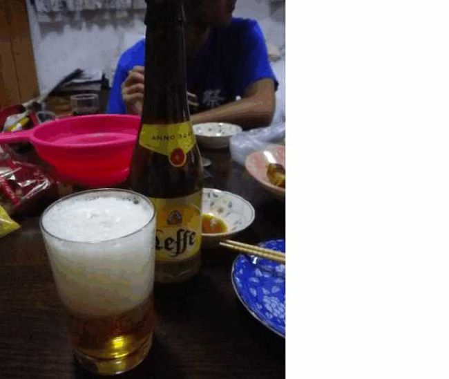 「レフ　ブラウン」。<br /><br />ベルギービール　ウィークエンドで夫が飲んでいたけど、手頃な値段だったから、つい買ってしまいました。<br /><br />力強さがある黒ビールなので、食事には合いました。