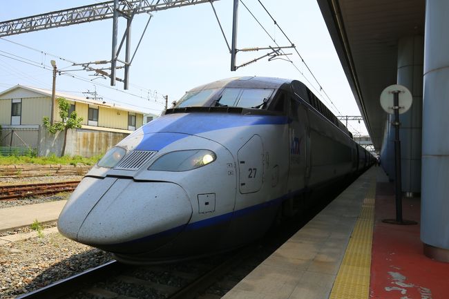 釜山から東大邱（トンテグ）まで48分の乗車。