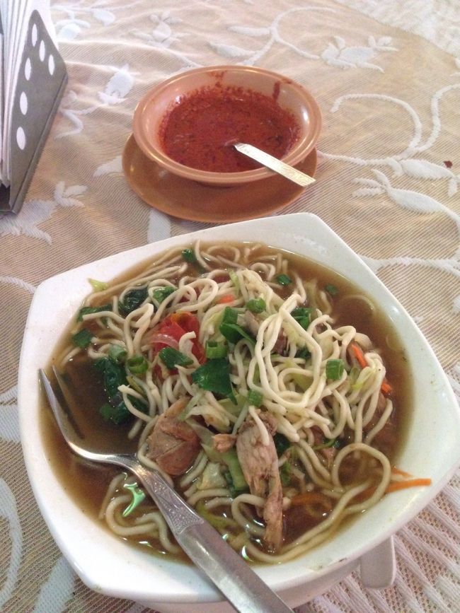 いつ食べたのか思い出せないトゥクパ。