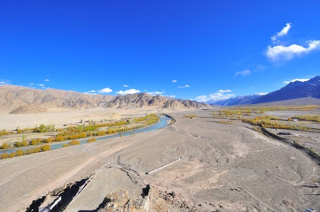 スタクナゴンパ屋上から。