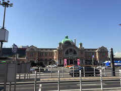南大門からソウル駅の方に歩いてきました。こちらは旧駅舎です。東京駅がモチーフになったとか。