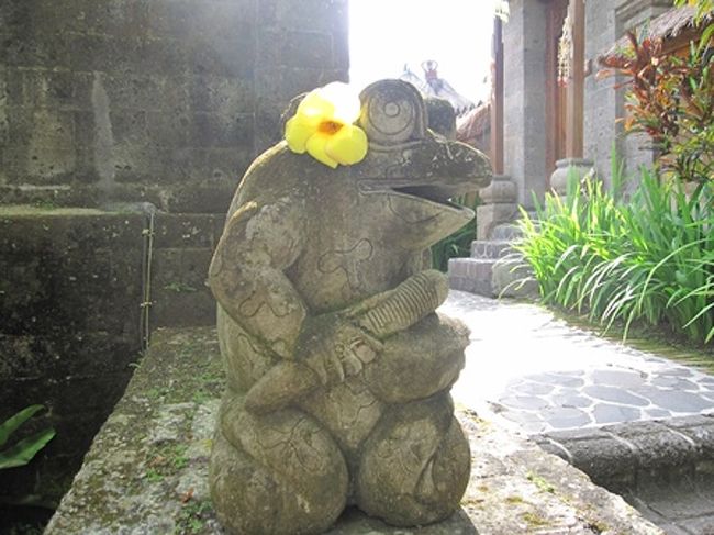 リゾートのいたるところに石像が。<br /><br />そして、こんな気の利いたサービスも。