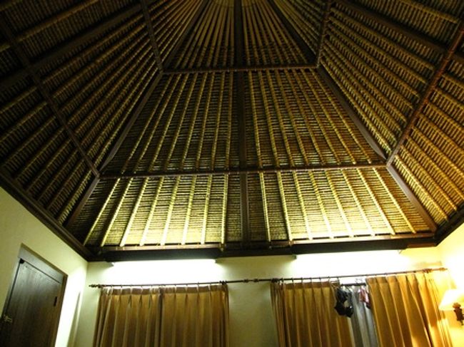 天井はこんな感じ。<br />高くて開放感があります。