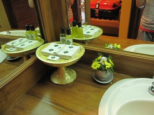 アメニティは最低限です。<br />ドライヤーあり。