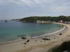 折角だから多々良、入田浜にも行ってみよう
伊豆急下田駅方面に戻る
ここは外浦、年間波はなく静かなビーチだ
下田には、それぞれ味のあるビーチが９つあり