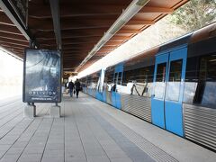 15分くらいでスクーグシュルコゴーデン駅に到着。
スクーグシュルコゴーデンは世界遺産となっている墓地です。