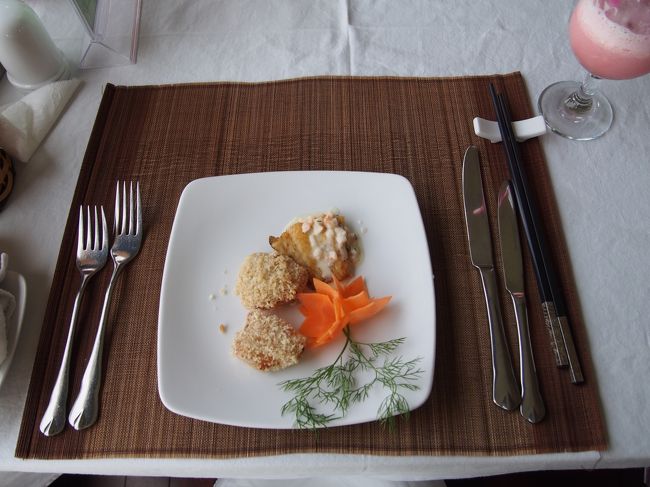 お魚料理。<br />