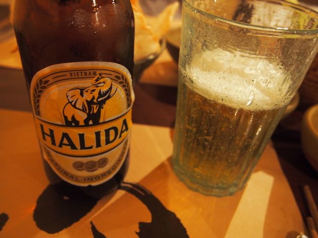 ひとまずビール。