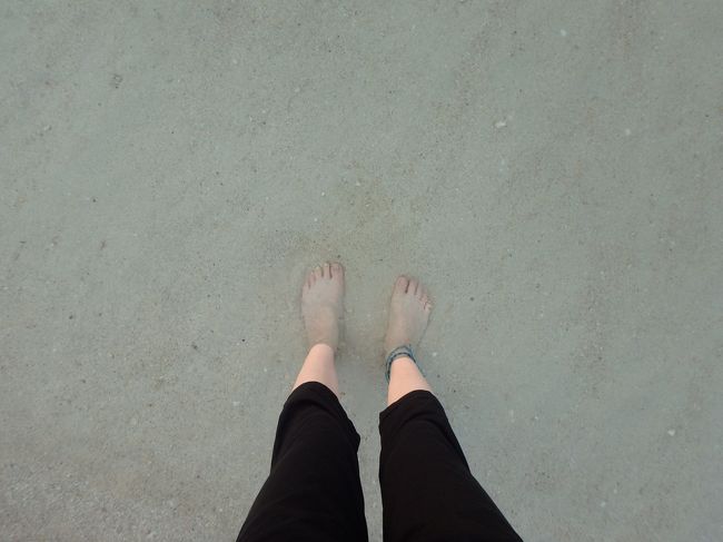 うひょ〜つめたｗ<br />でも　透明度いいね　いいね