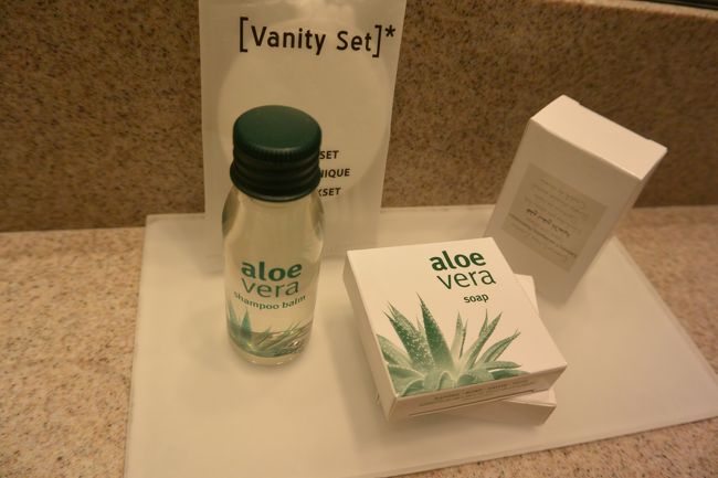 アメニティはこんな感じ。<br /><br />必要な物は自分で持参した方がいいです。