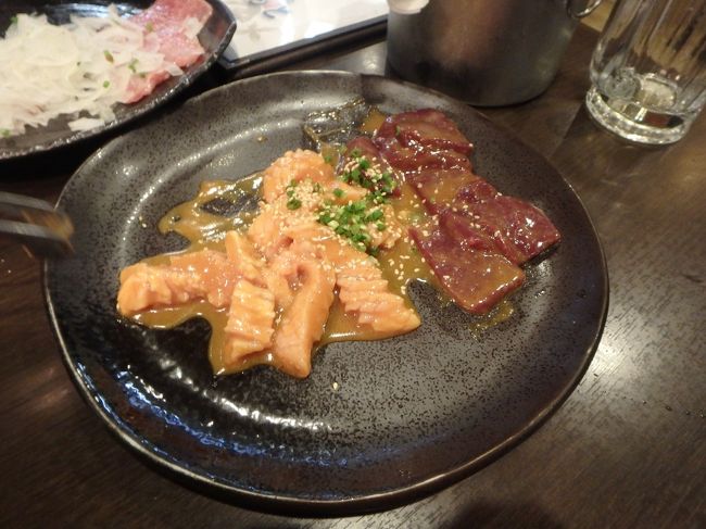 期待して頼んだ　ミノとレバーは　まあまあｗ