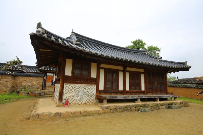 南村宅。火災によって一部しか残っていないそうです。