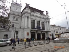 ブルノ本駅（Brno hlavni nadrazi）はなかなか立派。