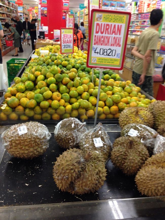 ドリアン・・・臭いです。