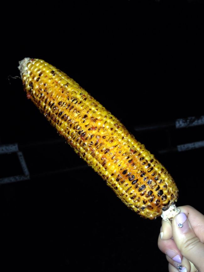 タレは甘辛にしました。けっこう辛いです。<br />でも、美味しい〜😃