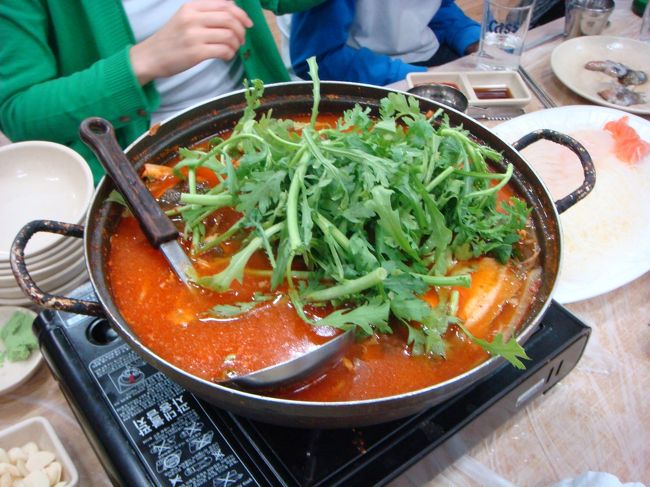 仕上げにメウンタン。