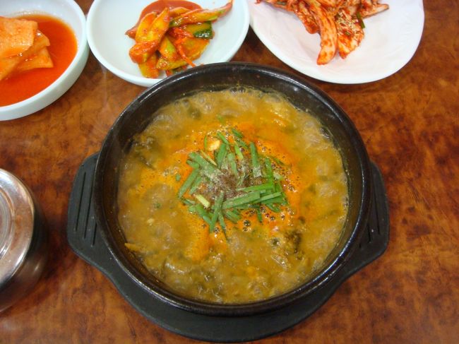 キムチもとてもおいしく、完食しました。