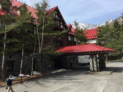 憧れの上高地帝国ホテルに到着！