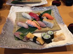 お昼は、近くのお寿司屋さんへ。この後、熊本へ。