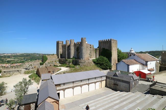城壁へ登ります。