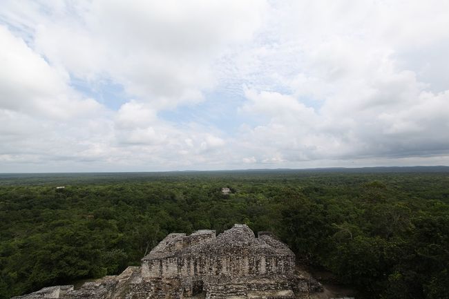 発見されている遺跡は一部で、ほとんどはジャングルの中に埋もれているそうです。