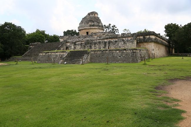 ◎古代マヤ人の天文台カラコル（カタツムリという意味）