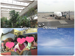 ◆1日目◆

羽田空港：「第1ターミナルって、こんなに緑が多かったっけ？」などと言いながら、コーヒーと朝食をモグモグ。飛行機を見るだけでもテンションがあがります〜。

花ちゃんは沖縄で合流なので、ちゃこらさん、ごゆみさん、モモちゃん、ワテクシの4人で、ちょっとゆったりできるクラスＪの座席に乗り込み、沖縄へＧＯ〜

楽しく会話をしていると、あっという間に沖縄に到着〜。
梅雨入りとの噂がありましたが、なかなか良い天気！
花ちゃんとも無事に合流でき、レンタカーを借りて楽しい3日間のはじまり〜！




