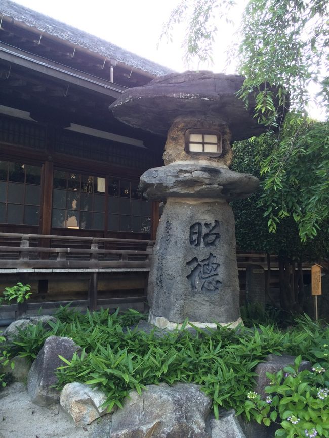 見応えある大灯篭