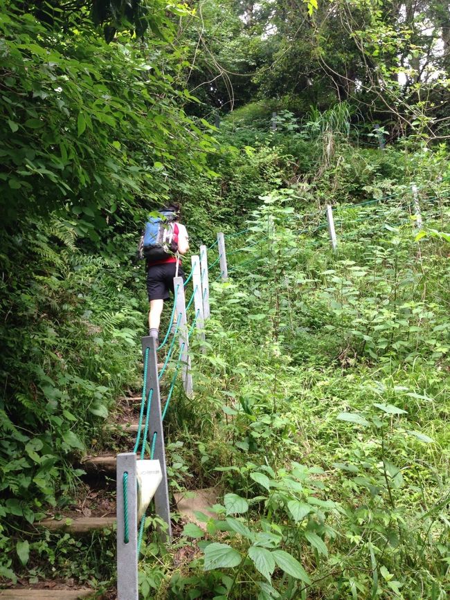 葛城山の登山道入口です。