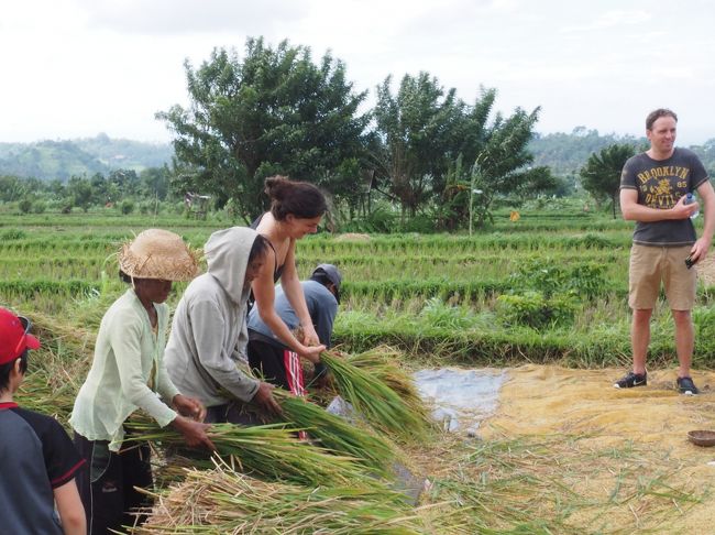 ここも先行していたオランダ人のお二人は体験済み。